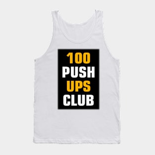 100 push ups club workout Tank Top